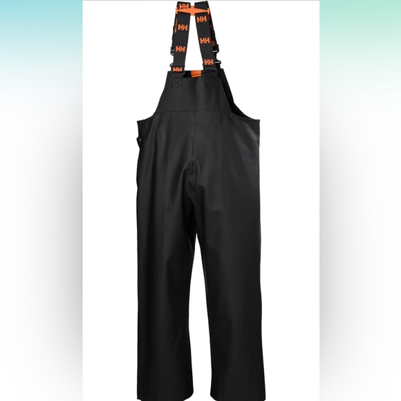 Helly-Hansen Workwear Storm Waterproof Bib Pants MenHeavy-Duty Breathable PVC - Picture 3 of 11